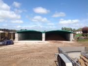 PKE Bin & Fert Bunker Twin Roofs